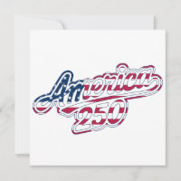 Amérique 250 Drapeau Script Semiquincentennial Des