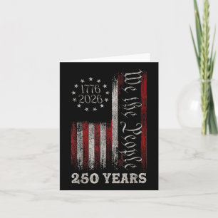 Carte Amérique 250e anniversaire Us Drapeau 250 ans Nous