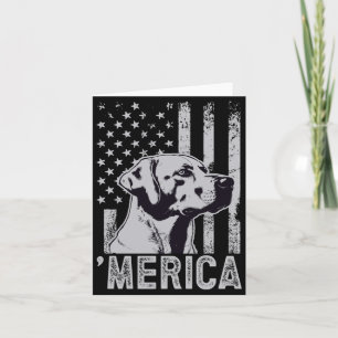 Carte Amérique Chien Vintage Drapeau Américain Patriotiq