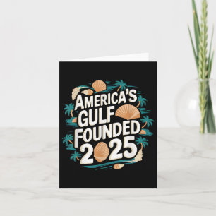 Carte Amérique du Golfe Humour Trump Patriotique 2025 Pr