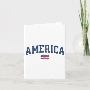 Carte Amérique États-Unis Femmes Hommes Enfants Drapeau