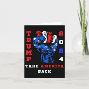 Carte Amérique Retour Trump 2024 Maga Républicains Patri