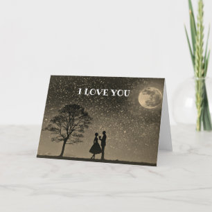 Carte Âmes sœurs Je t'aime Proposition romantique unique