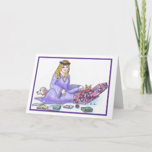 Carte Amethyst - Février anniversaire