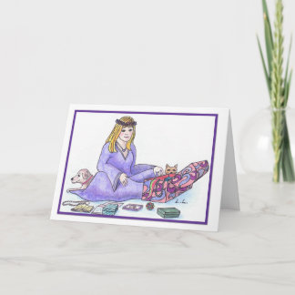 Carte Amethyst - Février anniversaire