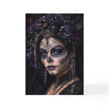 Améthyste Orchidée Calavera – Crâne de Sucre Gothi