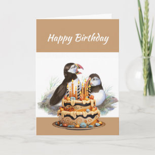 Carte Ami d'anniversaire drôle - Collection d'oiseaux ma