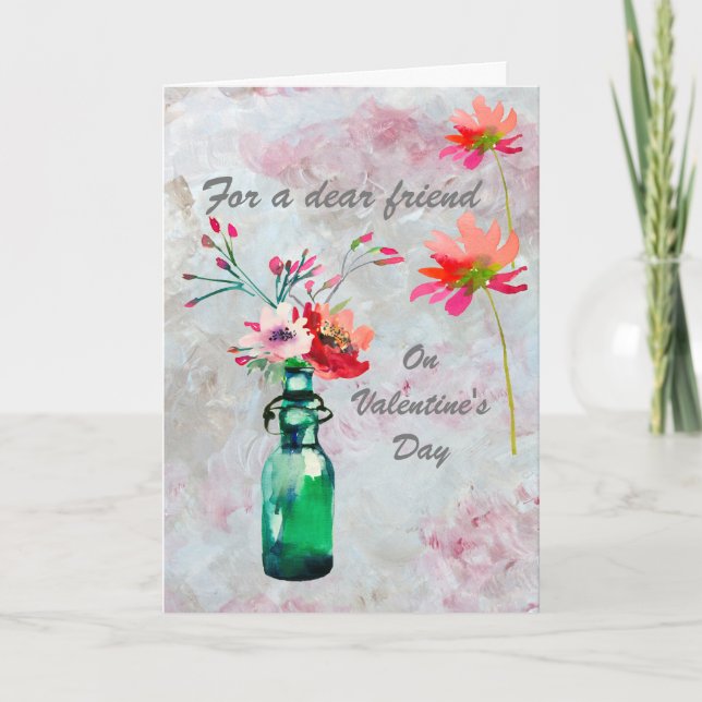 Carte Ami spécial Saint Valentin (Devant)