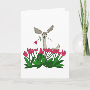 Carte Amie de cerfs