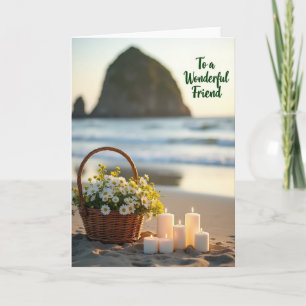 Carte amie de Seaside Daisies