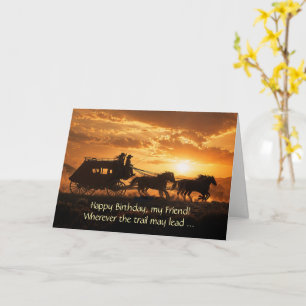 Carte Amie Joyeux Anniversaire Jolies et Drôles Cowgirls