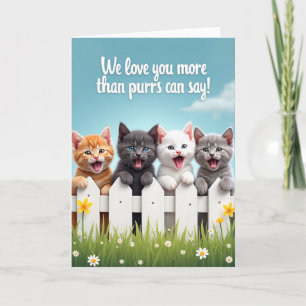 Carte Amis Chatons Douceurs