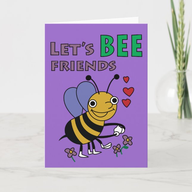 Carte Amis d'Abeilles (Devant)