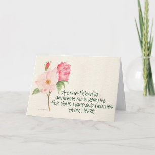 Carte Amis de pivoine