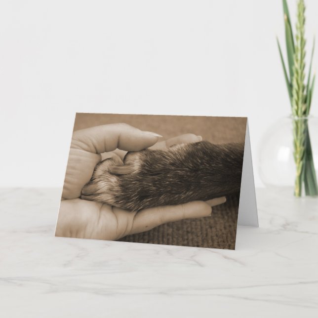 Carte Amis et encouragement (Devant)