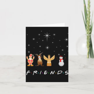 Carte Amis Noël