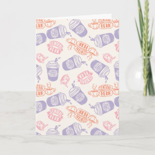 Carte AMIS™   Pastel Central Perk Motif