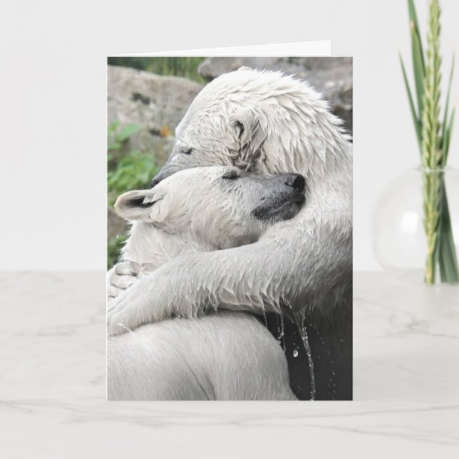 Carte Amitié des oursons (Devant)