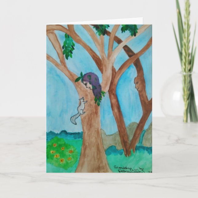 Carte amitié… par le peacewillow (Devant)