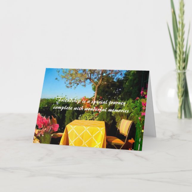 Carte Amitié pour la Saint Valentin (Devant)