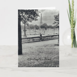 Carte Amitié Tour Eiffel