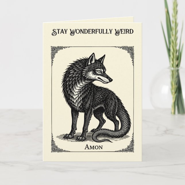 Carte Amon la Chimère Vigilante (Devant)