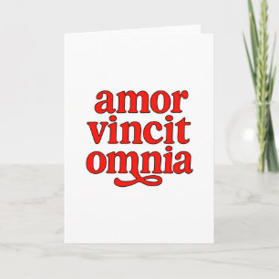 Carte Amor vincit omnia
