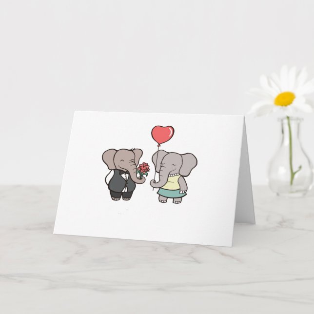 Carte amour (Petite plante)