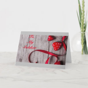 CARTE *****AMOUR À MON SOLDAT**** TOUS LES JOURS/VALENTI