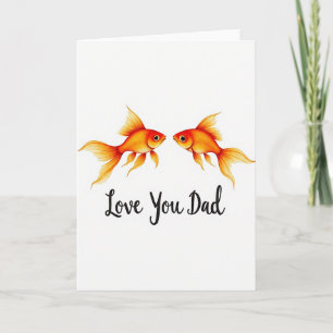 Carte Amour Aquatique pour Papa