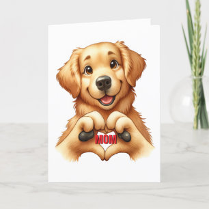 Carte Amour Canin - Voir à l'intérieur