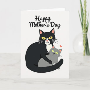 Carte Amour Chats à Points
