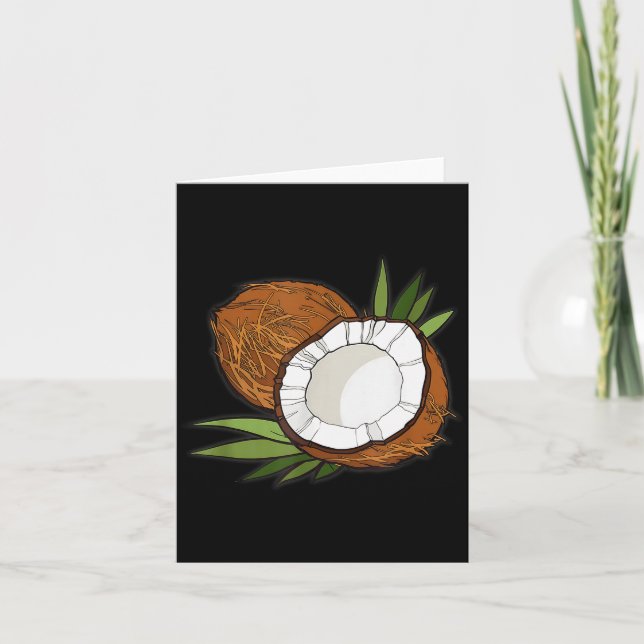 Carte Amour Coconot Femmes T-Shirt Amoureux de Coco Pour (Devant)