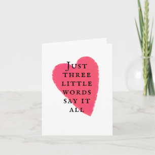 Carte Amour Coeur Amusant Romantique Anniversaire Juste