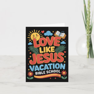 Carte Amour Comme Jésus Vacation Bible School Vbs 2025 C