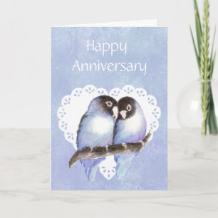 Carte Amour d'anniversaire drôle d'oiseau Humour