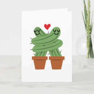 Carte Amour de cactus