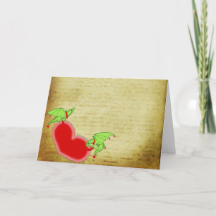 Carte Amour de dragons lettar