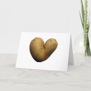 Carte Amour de la pomme de terre