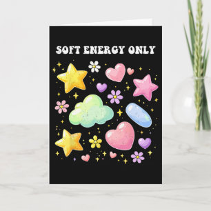 Carte Amour de l'énergie douce pour prendre soin de soi,