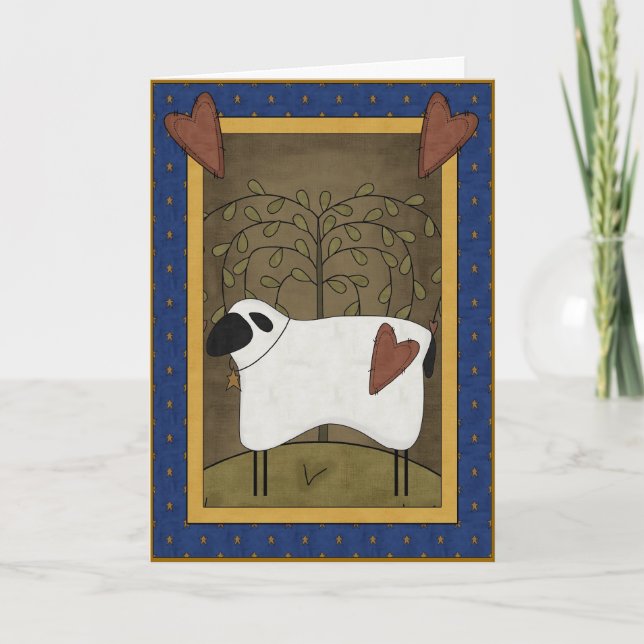 Carte Amour de sympathie de berger (Devant)
