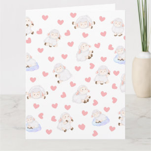 Carte Amour des moutons