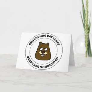 Carte Amour du jour de la marmotte