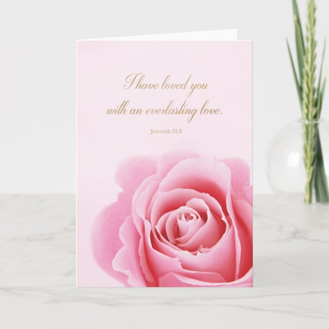 Carte Amour éternel (Devant)