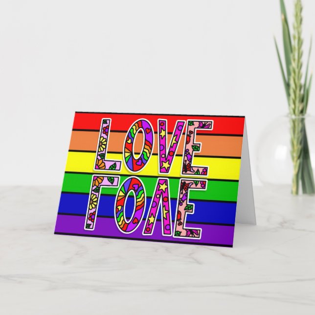 Carte Amour |Il n'y a pas de mots pour combien je t'aime (Devant)