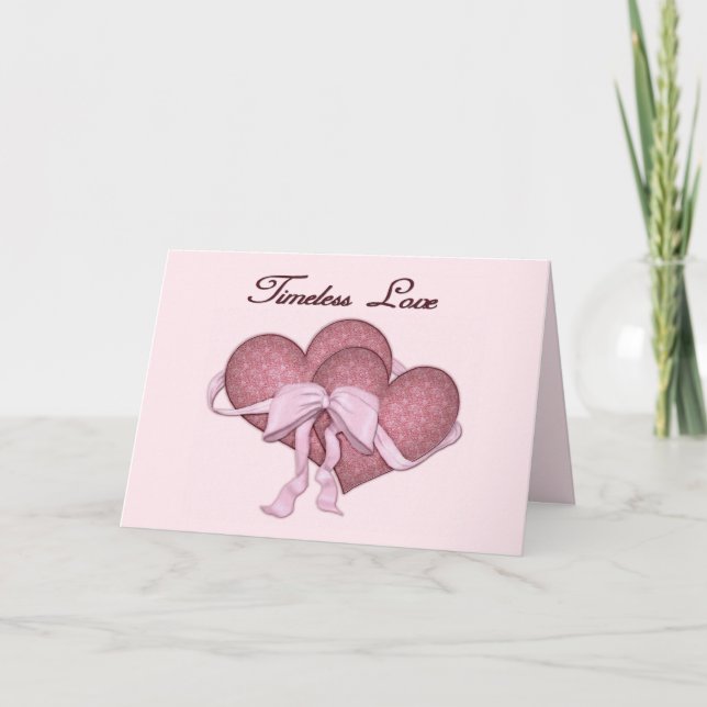 Carte Amour Intemporel (Devant)