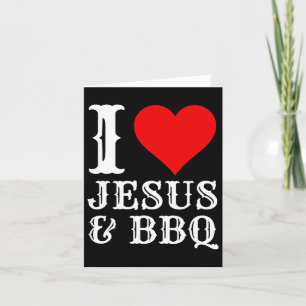 Carte Amour Jesus Bbq Fier Christian Food Grill Viande S