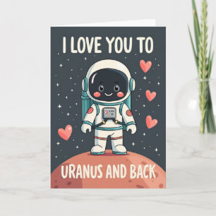 Carte Amour jusqu'à Uranus et Retour