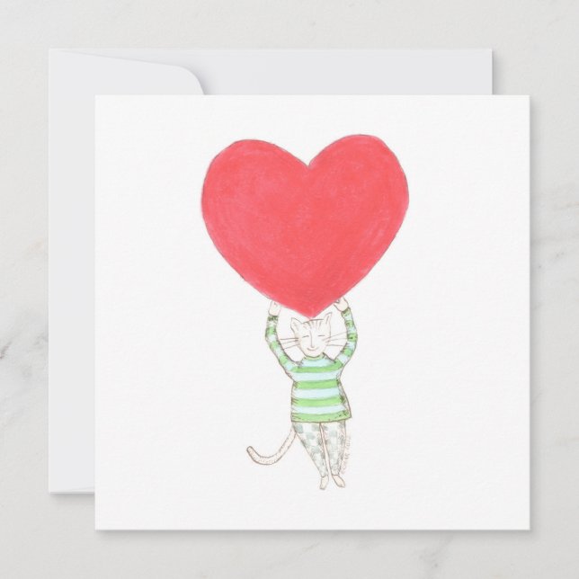 Carte amour, l'amour, amore  (Devant)