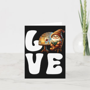 Carte Amour Livres Professeur Gnome Graphique Pour Femme